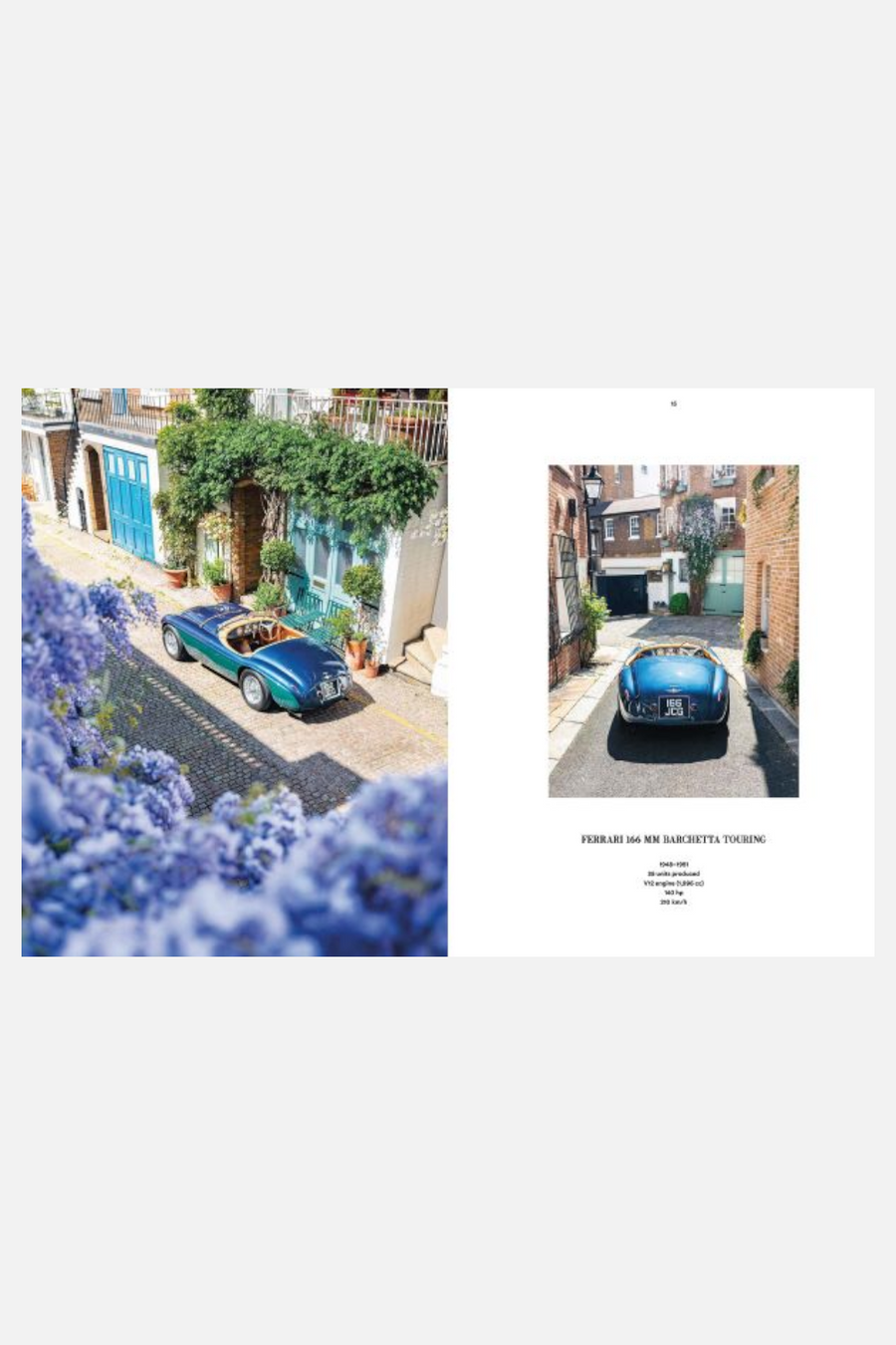 Iconic Classic Cars Print Book – back view