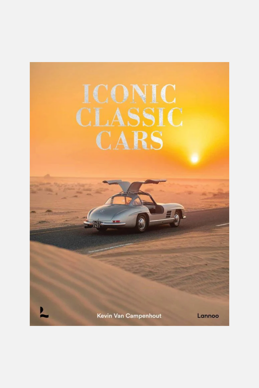 Iconic Classic Cars Print Book – front view