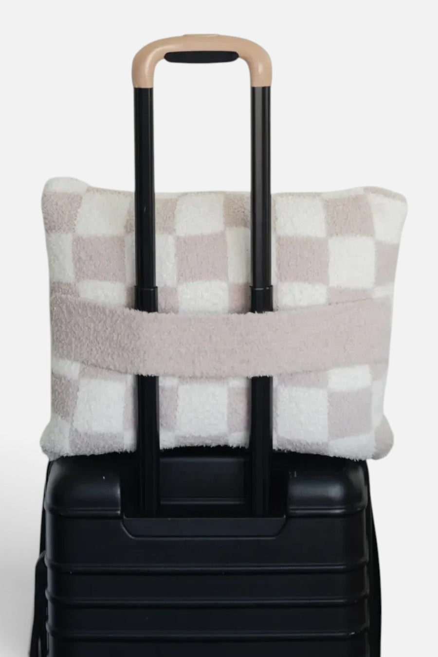 Local Beach Checker Cozy Travel Blanket