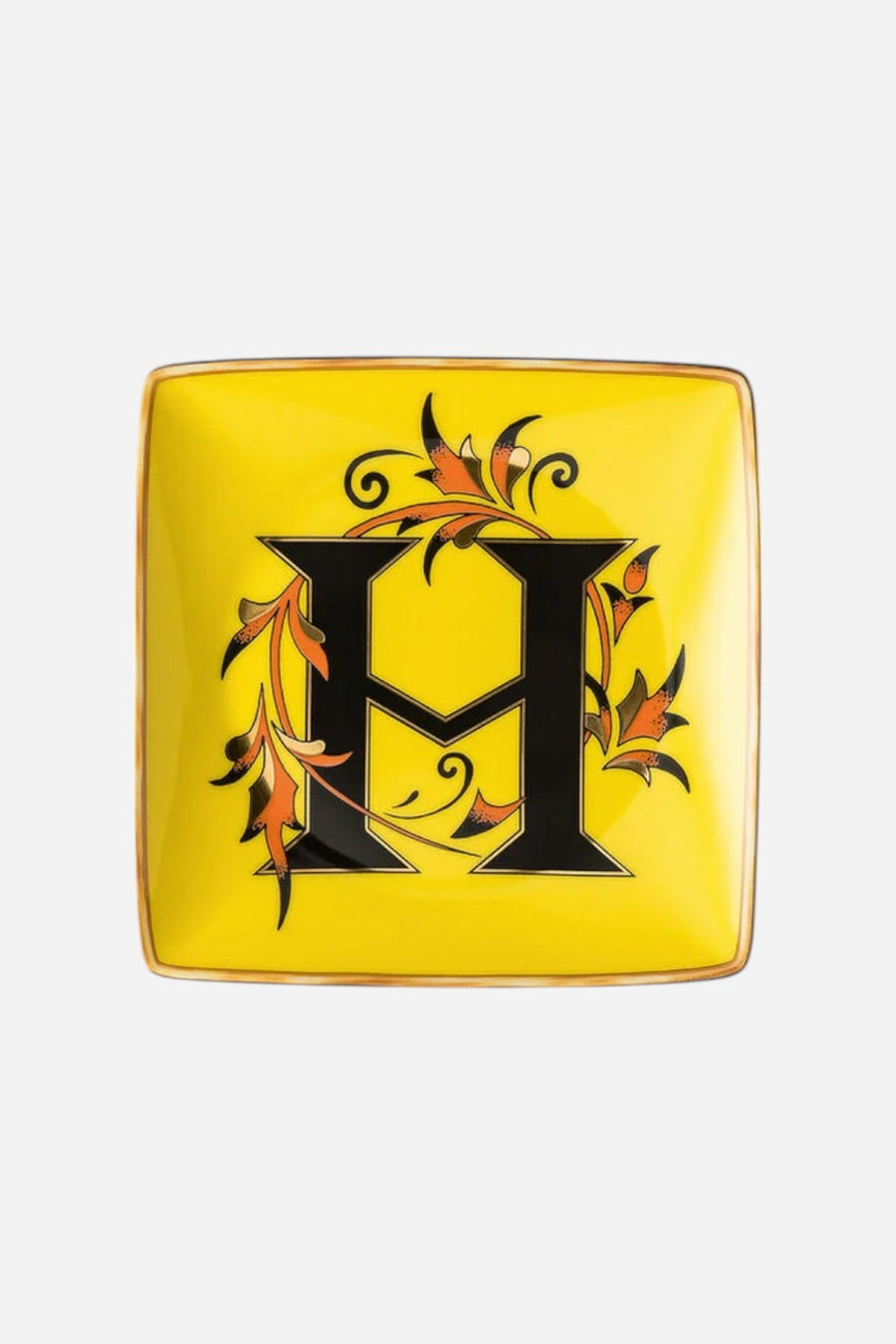 Versace Holiday Alphabet Canape Dish, Square
