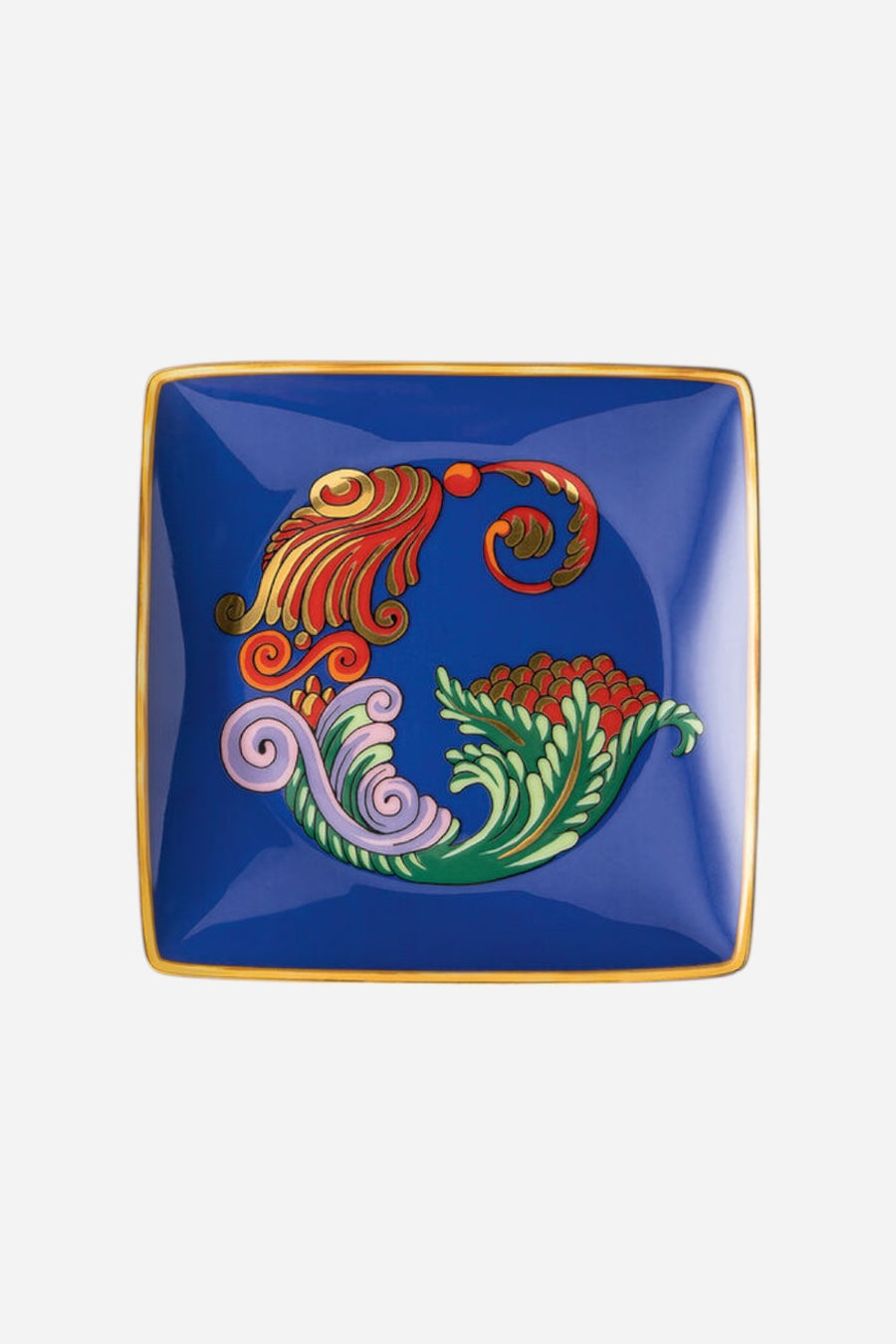 Versace Holiday Alphabet Canape Dish, Square