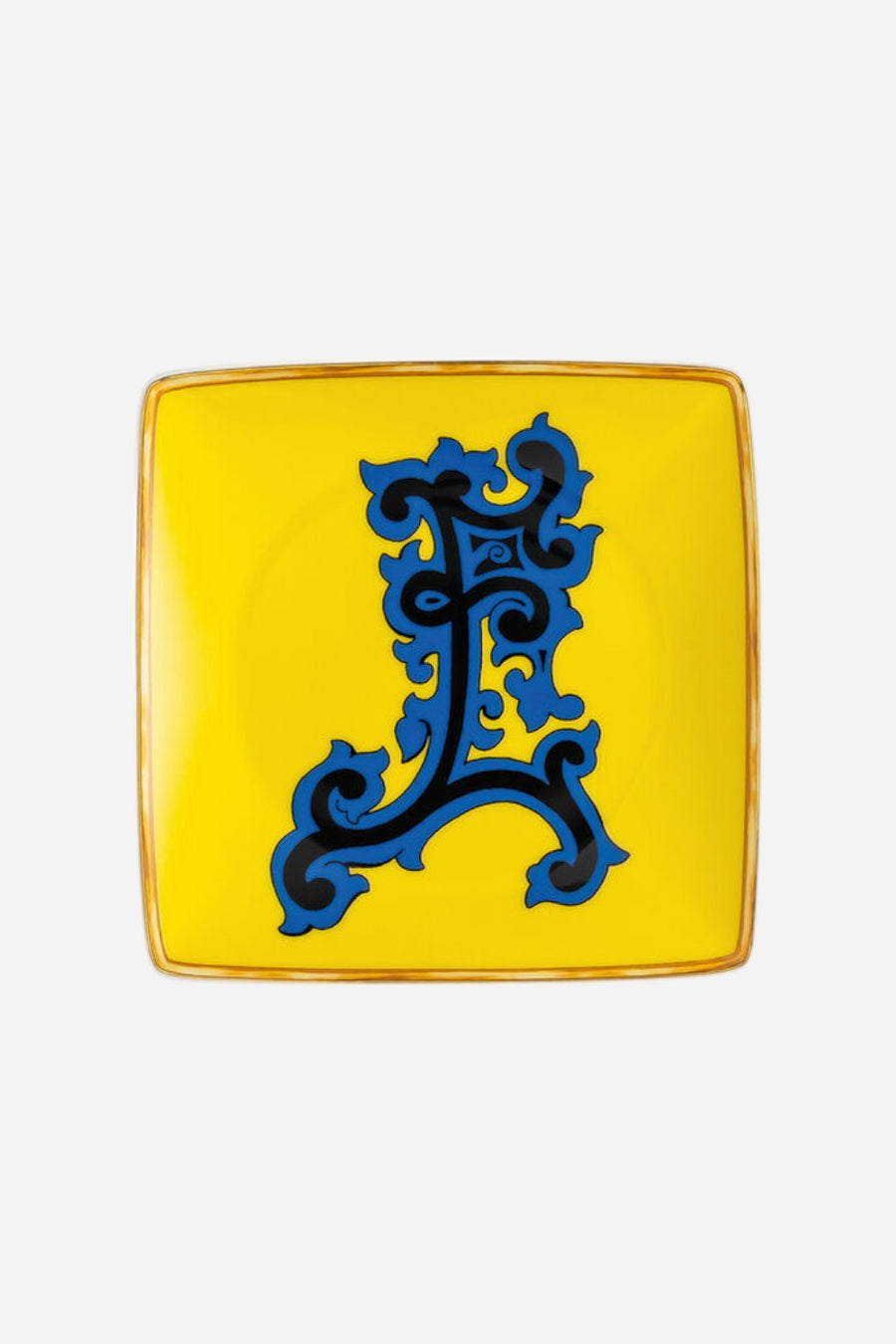 Versace Holiday Alphabet Canape Dish, Square