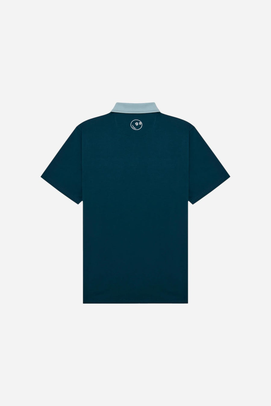 Malbon Golf Jovis Solid Polo in Ocean