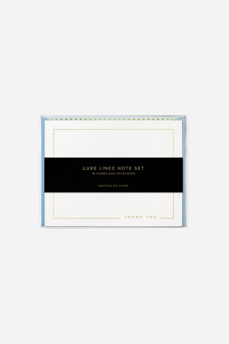 Smitten On Paper Thank You Luxe Lined Note Set of 10
