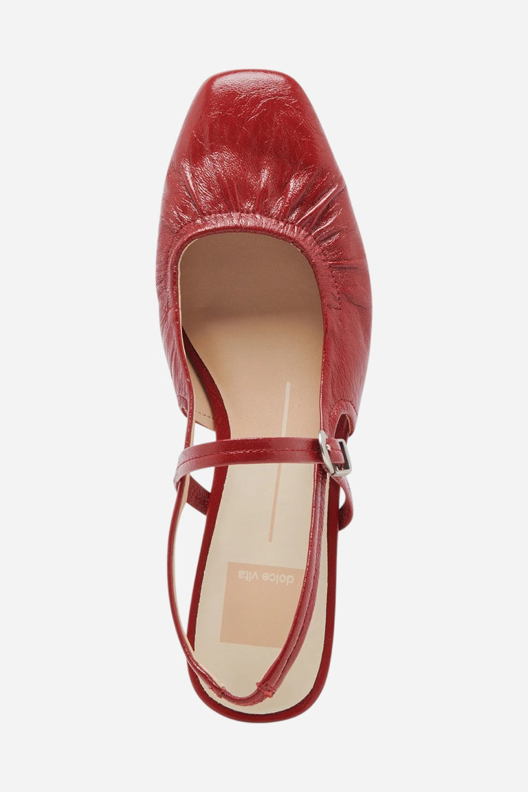 Dolce Vita Red Ballet Flats Womens Dolce Vita Rianne Flats In Red