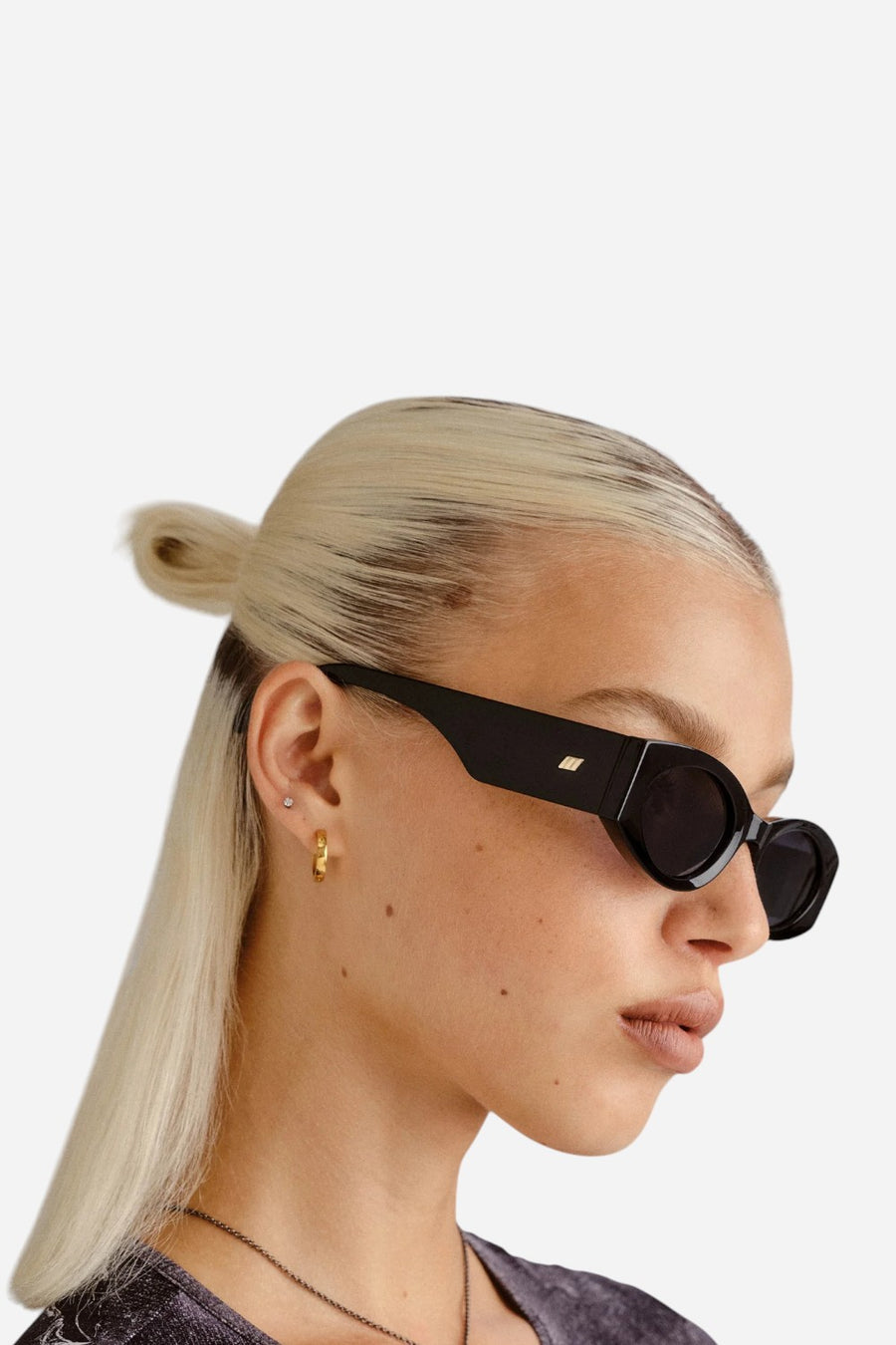 Le Specs Mermaiden in Black