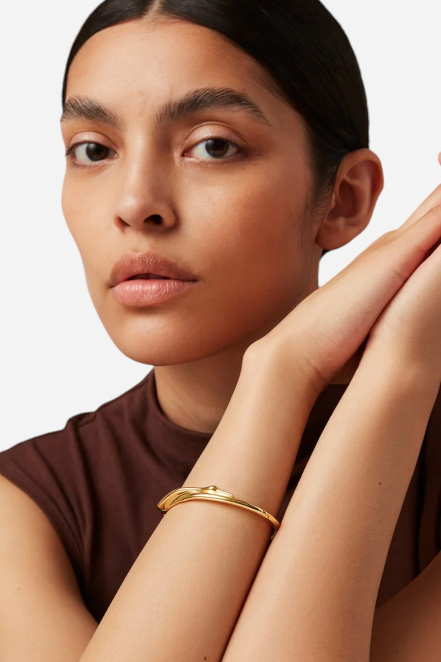 Jenny Bird Colette Bangle - Gold