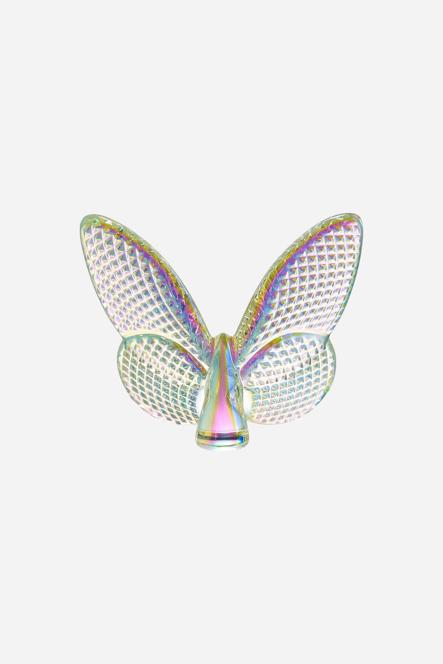 Baccarat Papillon Lucky Butterfly Diamond in Iridescent Clear