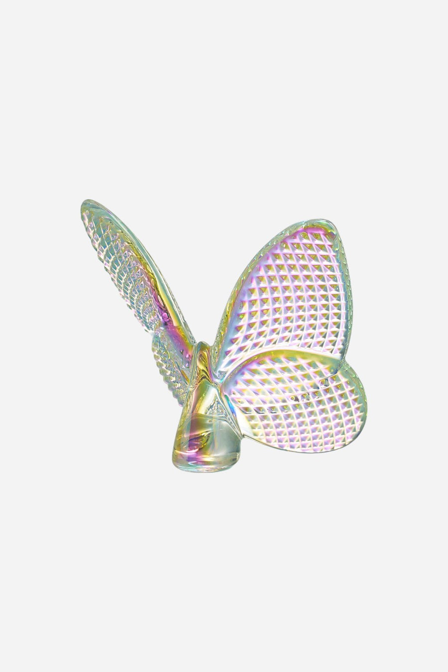 Baccarat Papillon Lucky Butterfly Diamond in Iridescent Clear