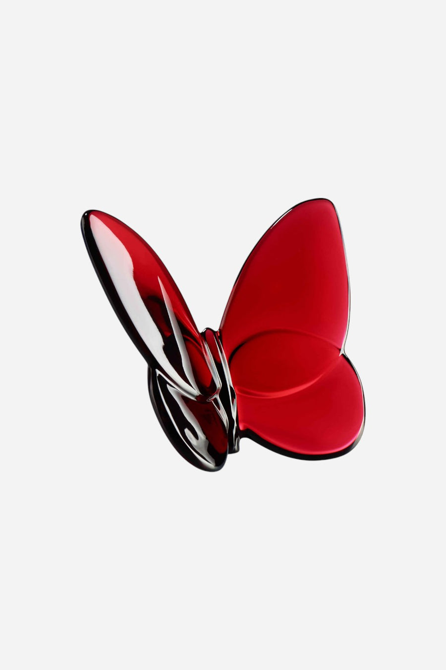 Baccarat Papillon Lucky Butterfly in Red