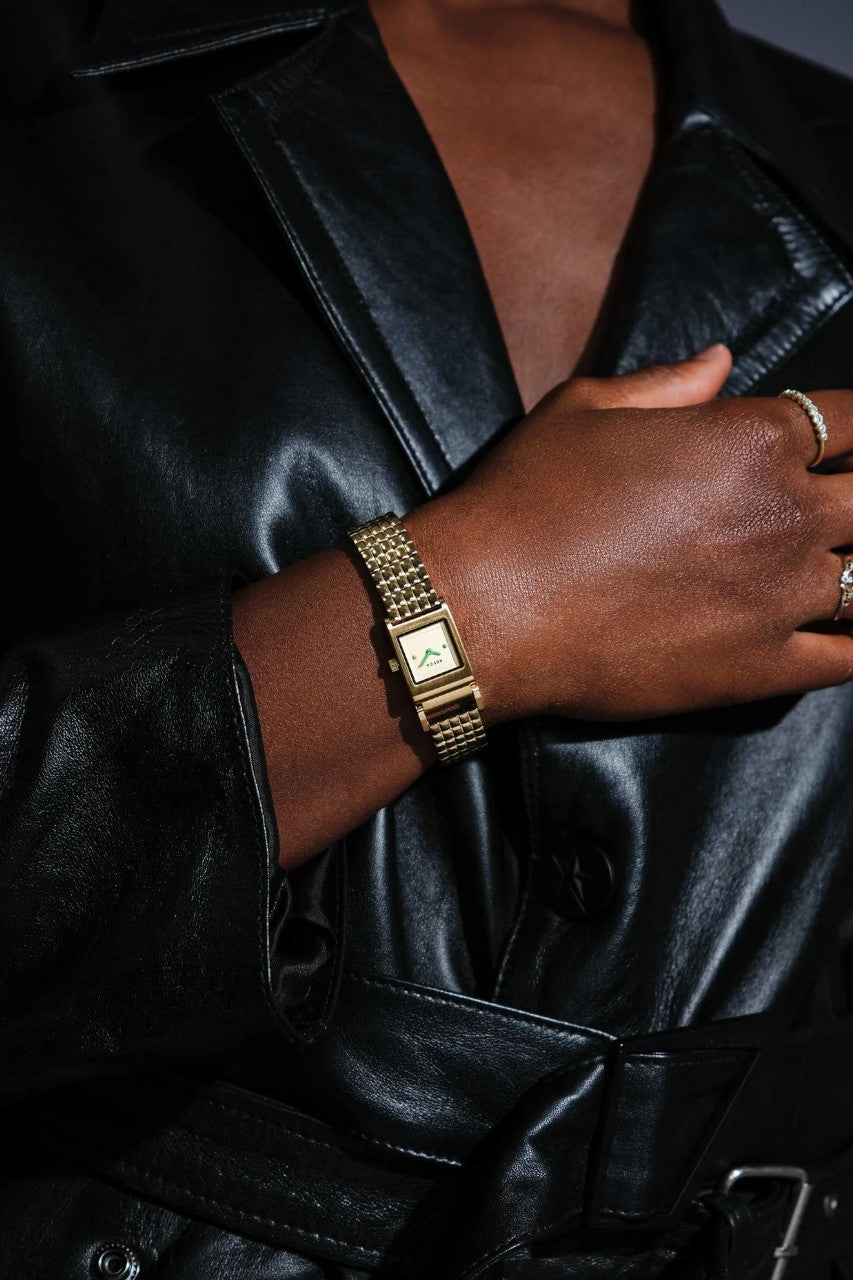 Breda Revel Bracelet Watch in Gold / Champagne