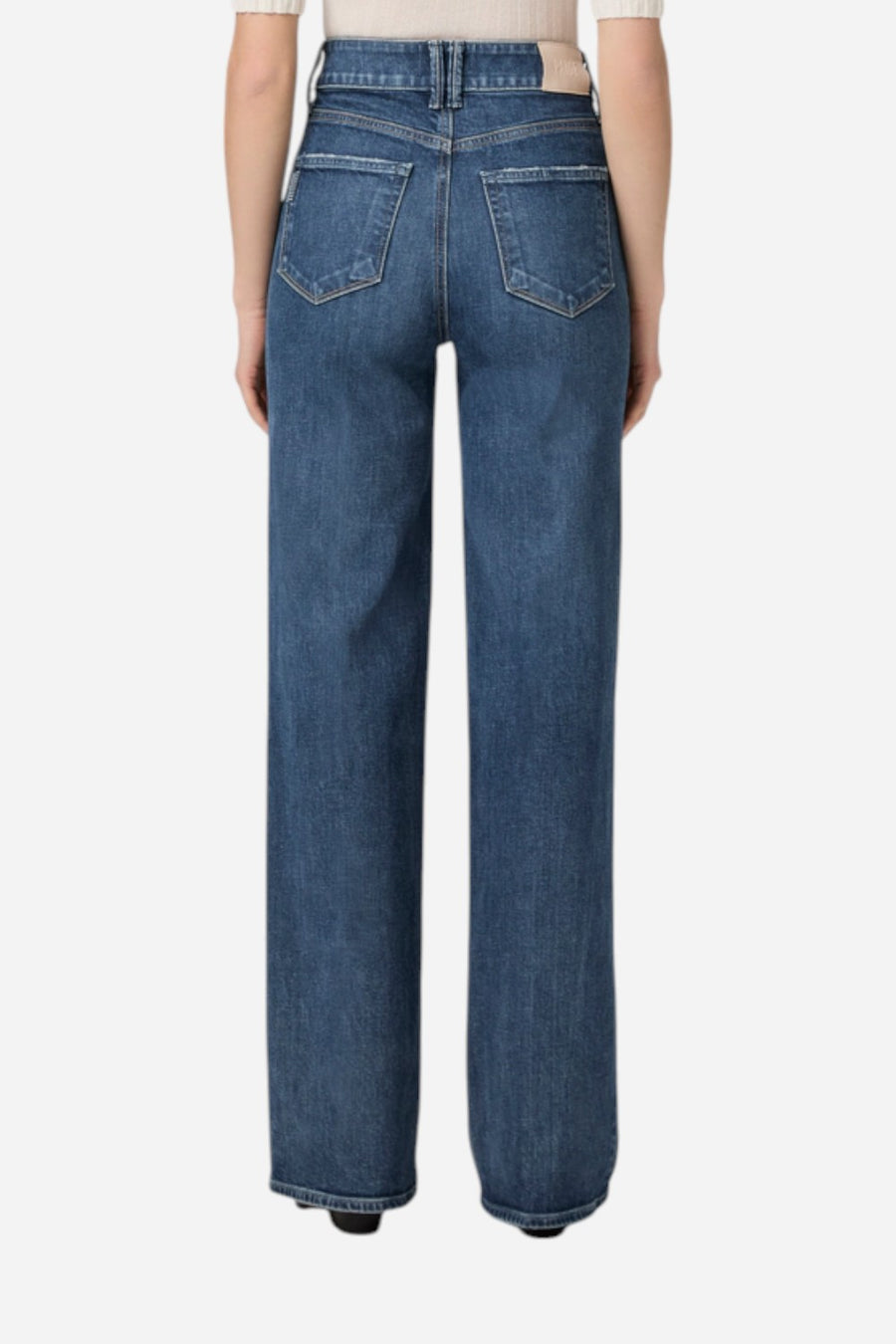 Paige Sasha 32" Wide Leg Jean in Boogie