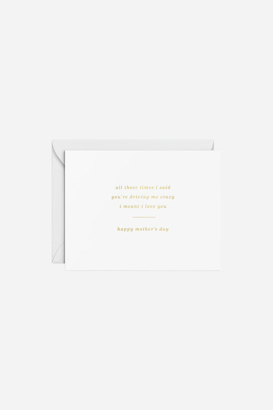 Crazy Mother's Day Greeting Card