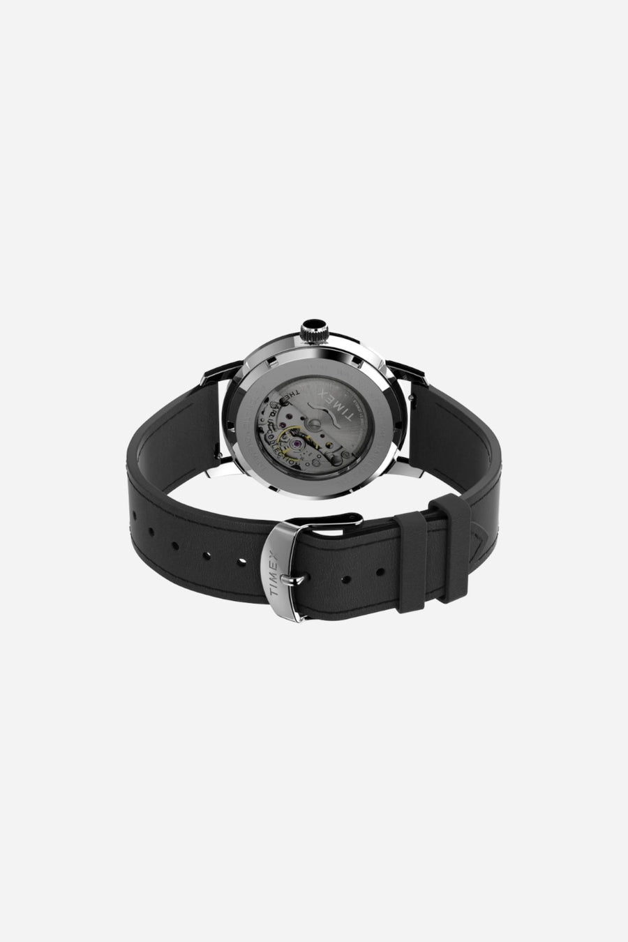 Timex Marlin Automatic 40mm Leather Strap Watch in Green