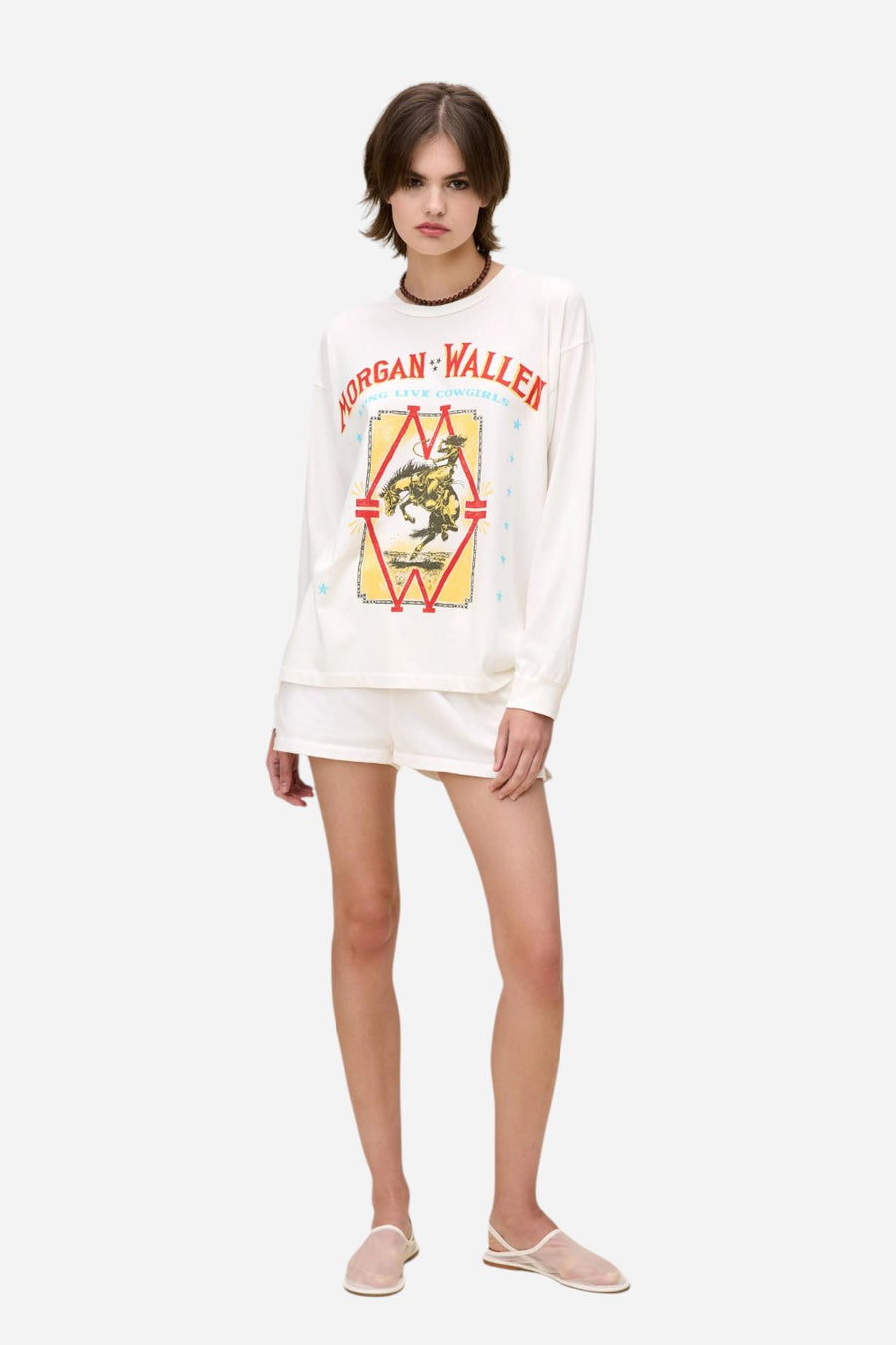 Daydreamer LA Morgan Wallen Long Live Cowgirls Relaxed Long Sleeve