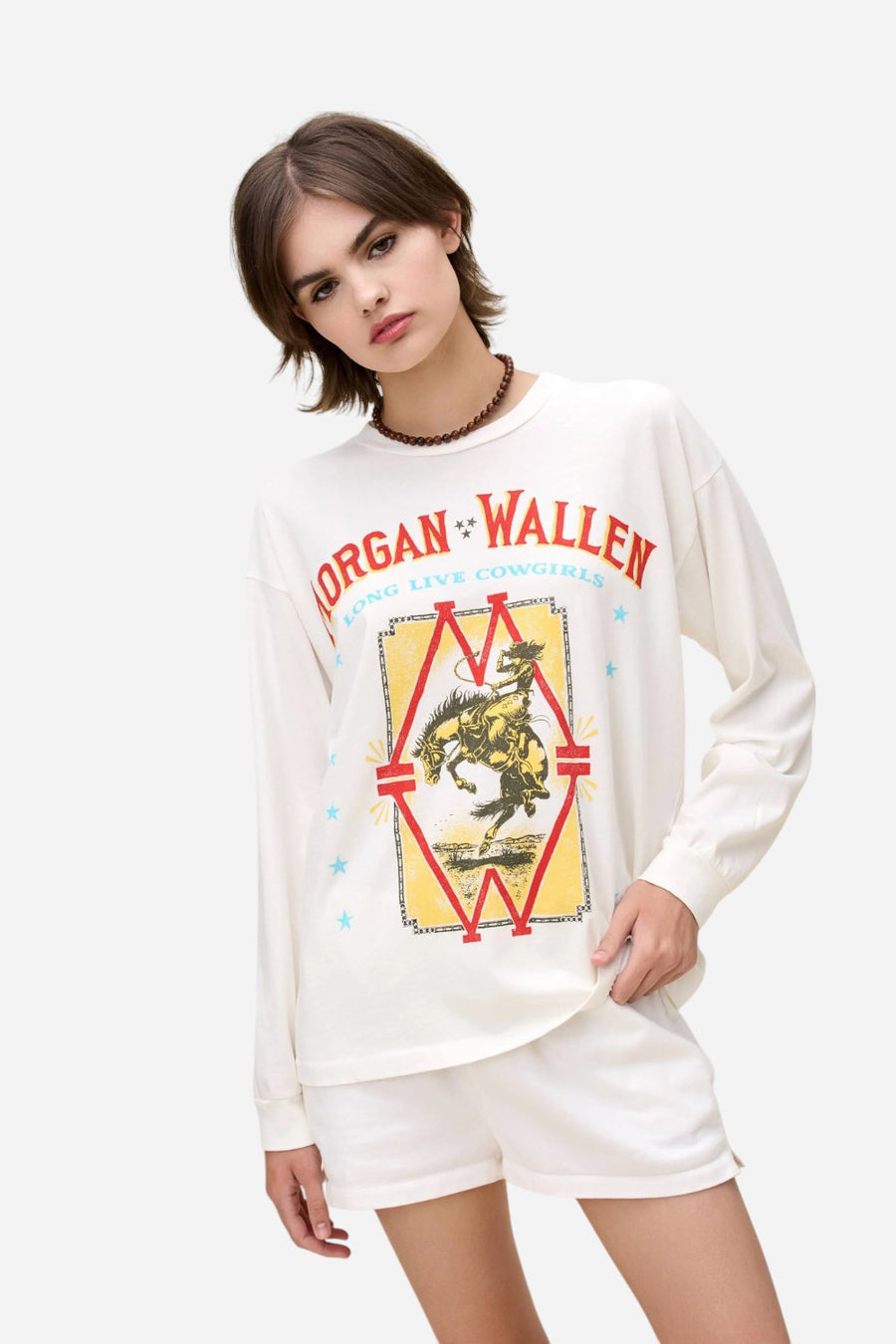 Daydreamer LA Morgan Wallen Long Live Cowgirls Relaxed Long Sleeve
