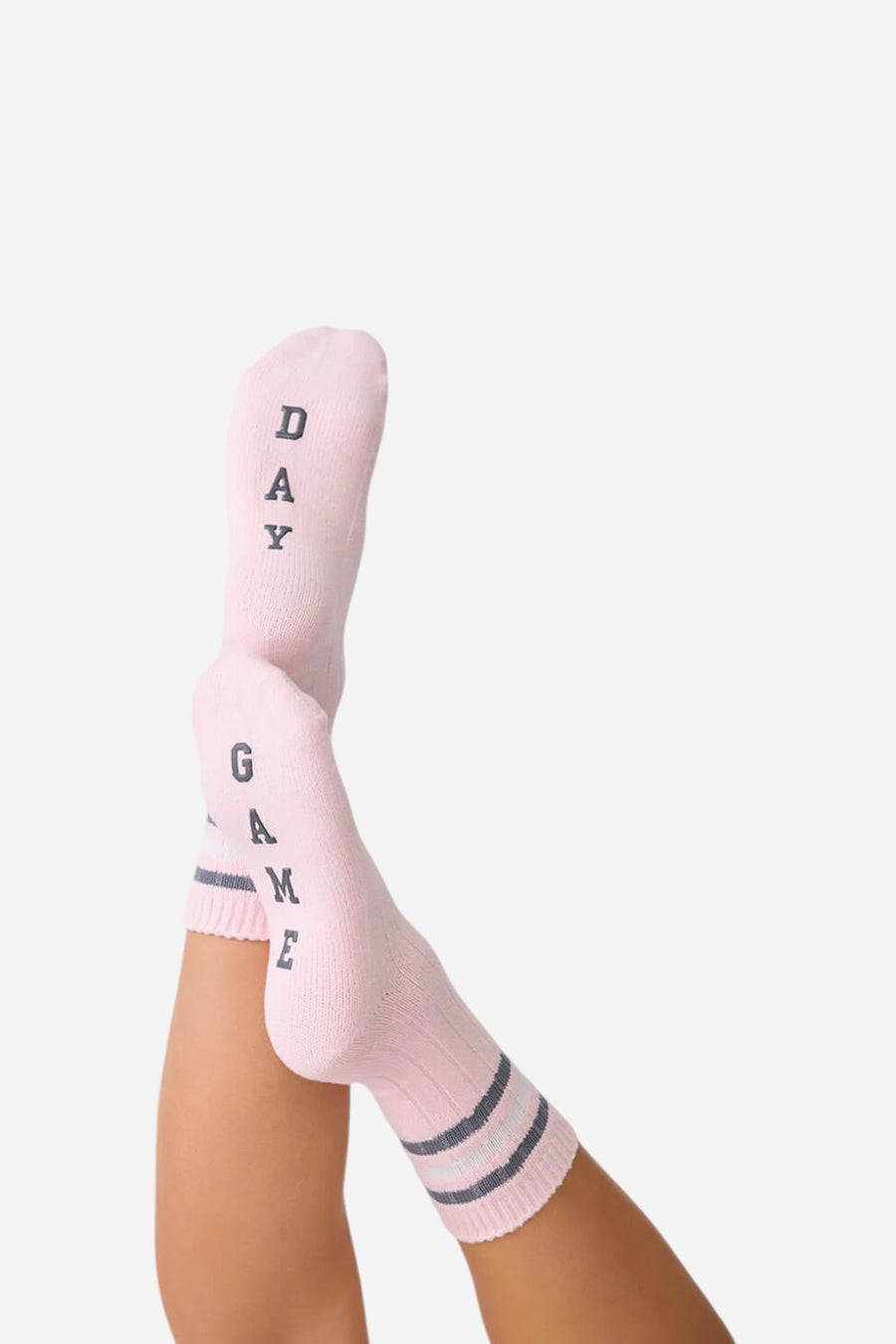 PJ Salvage Game Day Fun Socks Blush