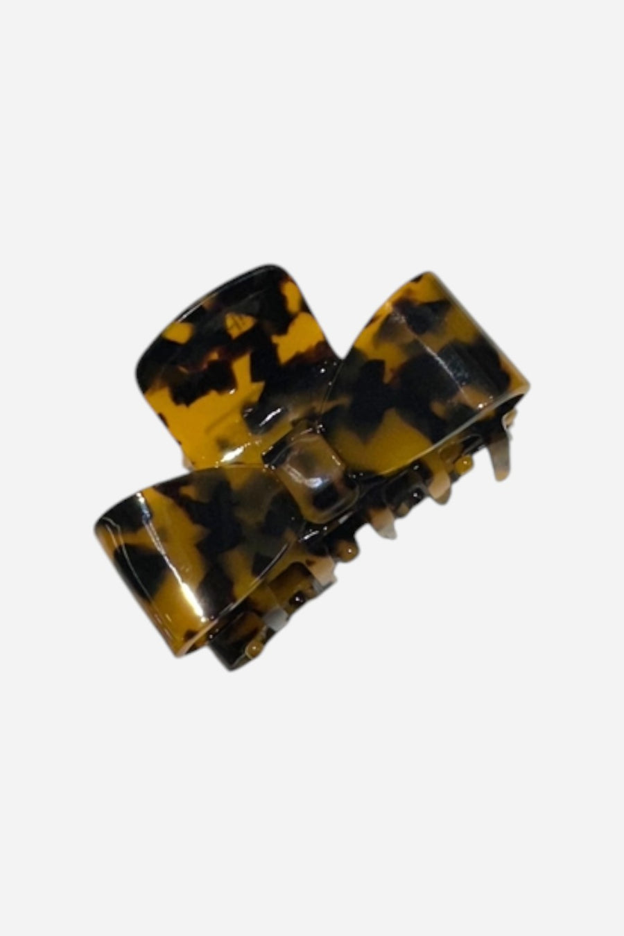 Solar Eclipse Leopard Classic Bow Clip