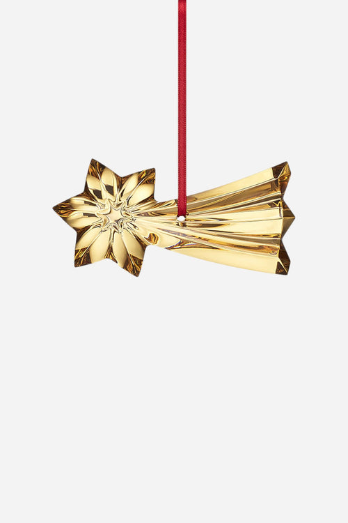 Baccarat Noel 2024 Shooting Star Ornament in Gold