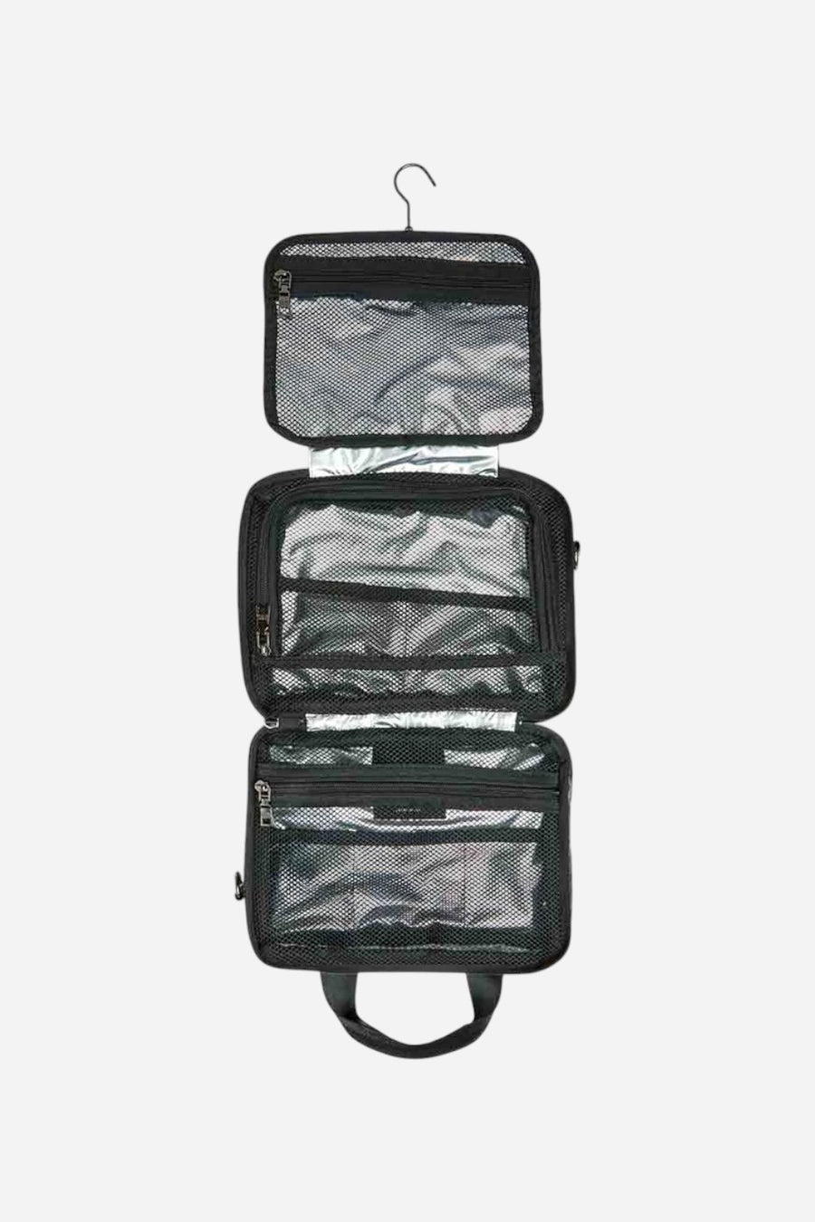 Think Royln Stowaway Toiletry Case in Pearl Black