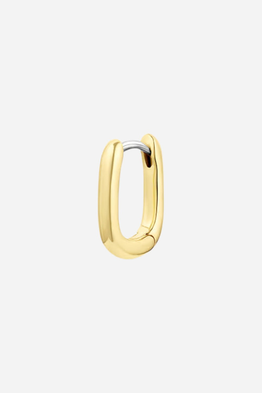 Gorjana Lou Link Charm Huggie Earring in Gold
