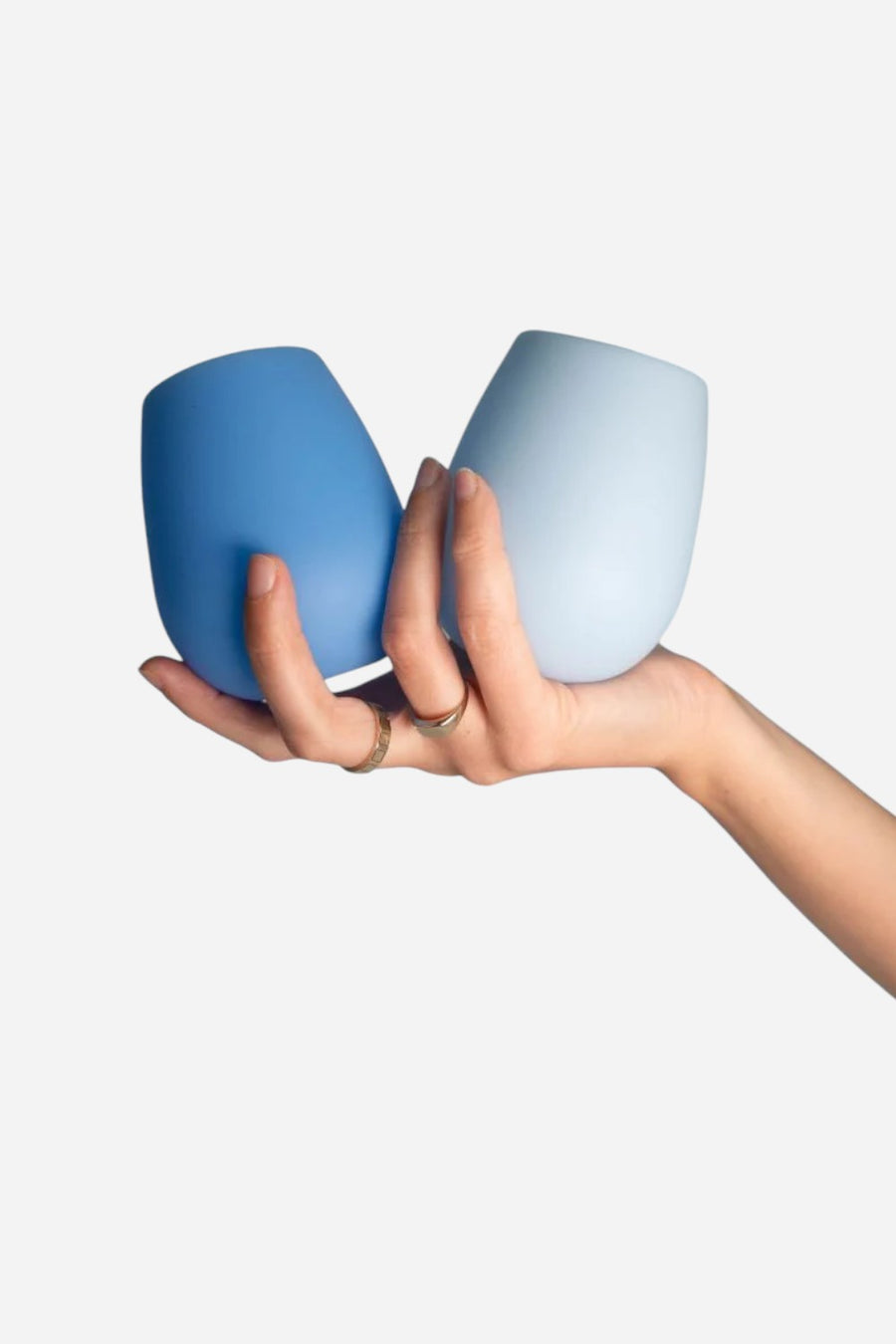 Porter Green Fegg Silicone Unbreakable Glasses in Sky + Kingfisher