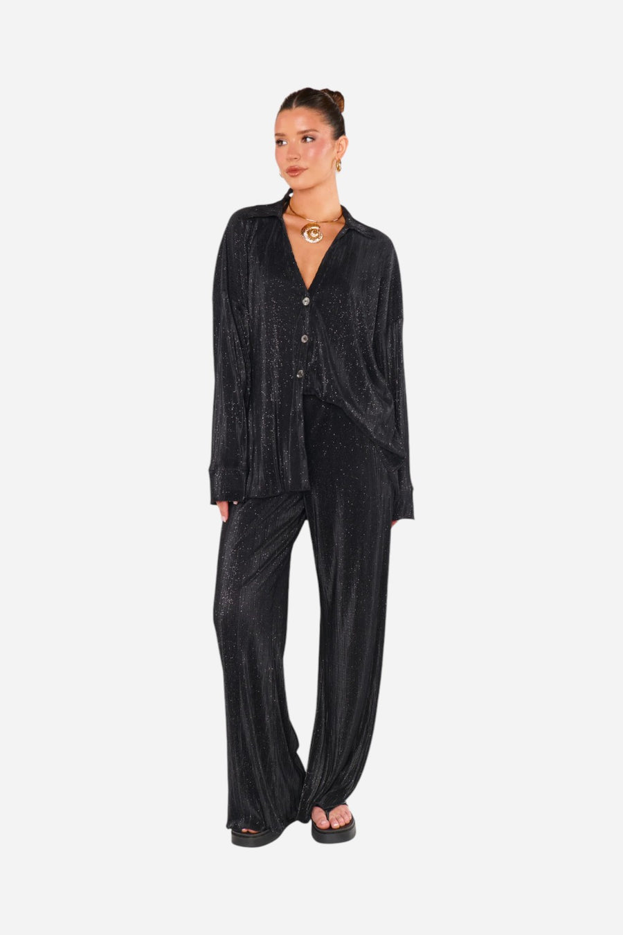 Show Me Your Mumu Everywhere Top in Black