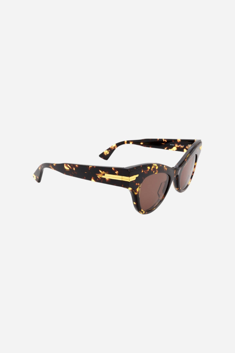 Bottega Veneta Cat Eye Sunglasses in Havana (BV1004S 007 47 