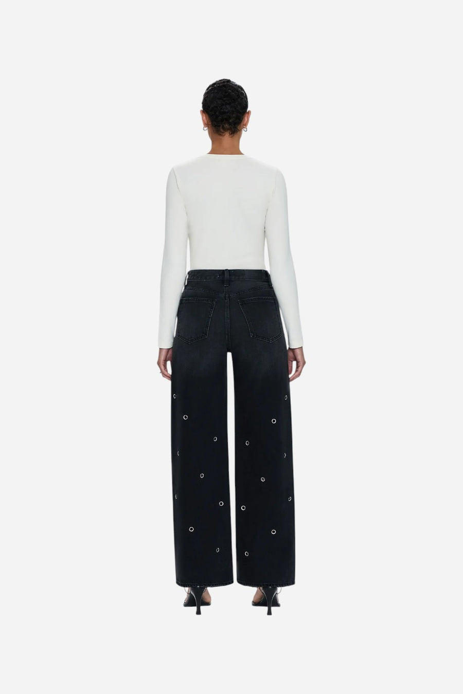 Pistola Hendrix High Rise Relaxed Jeans in Glamour