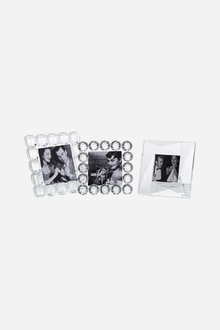 Two's Company Square Brilliant Cut 3x3 Frame