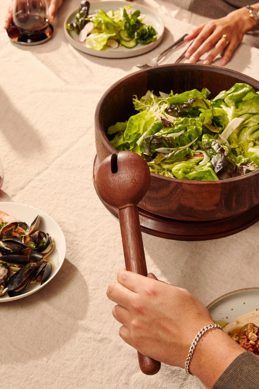 Holcom Studio Dottie Salad Servers