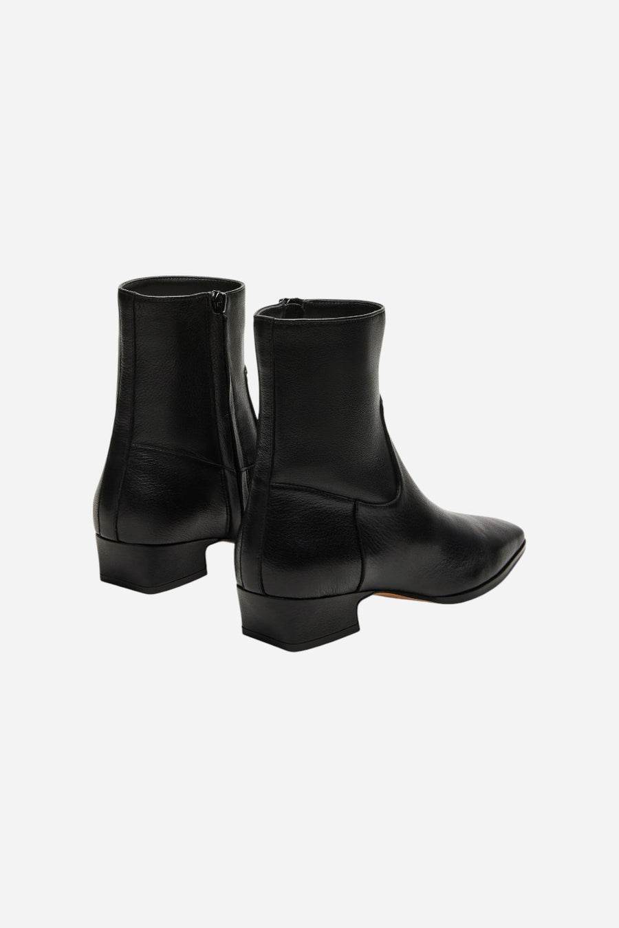 Steve Madden Dusty Black Leather Ankle Bootie – alternate
