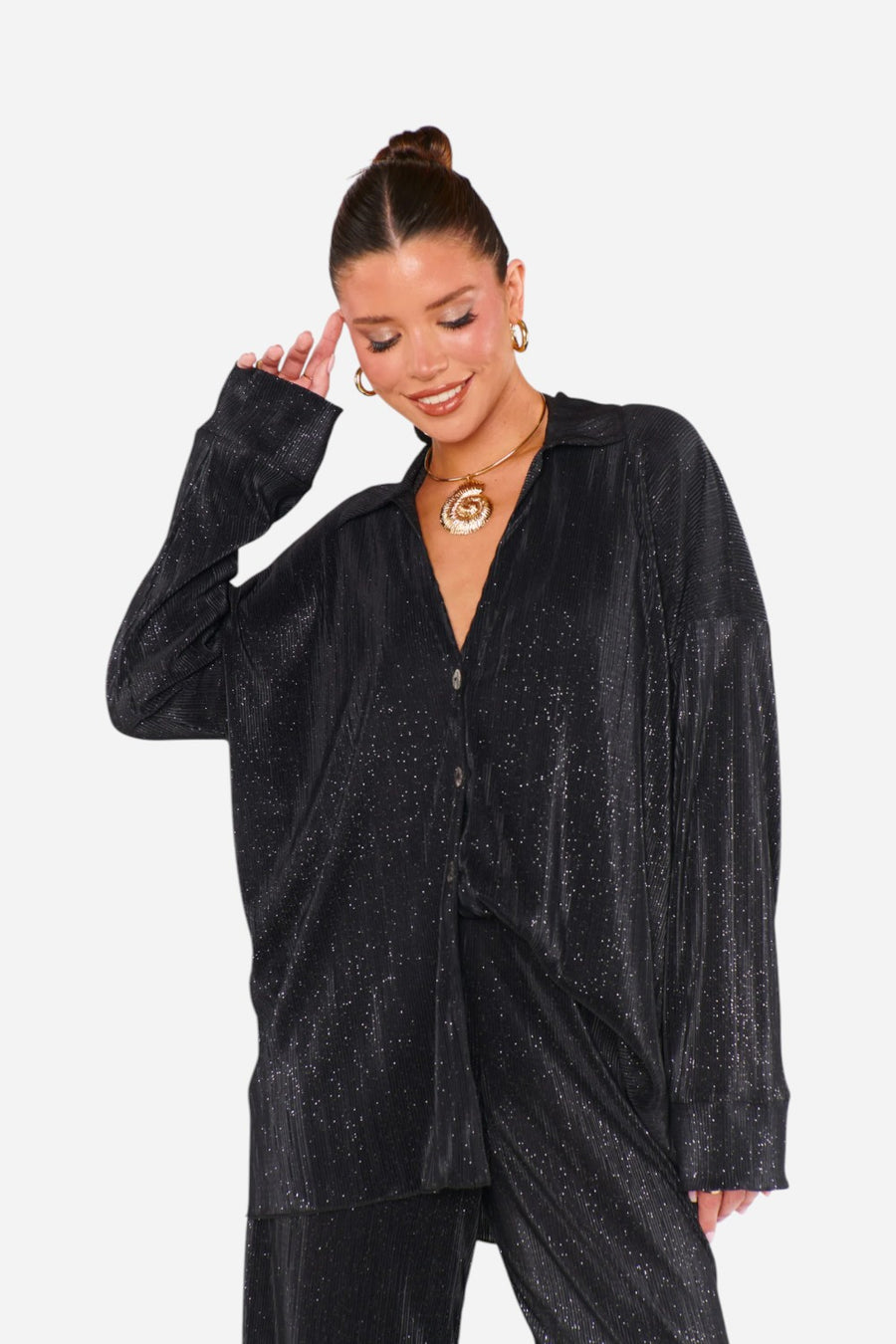 Show Me Your Mumu Everywhere Top in Black