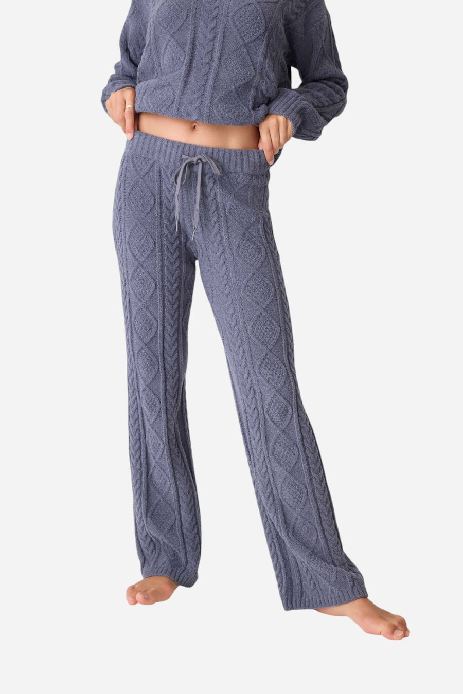 PJ Salvage Pant Cable Crew Charcoal