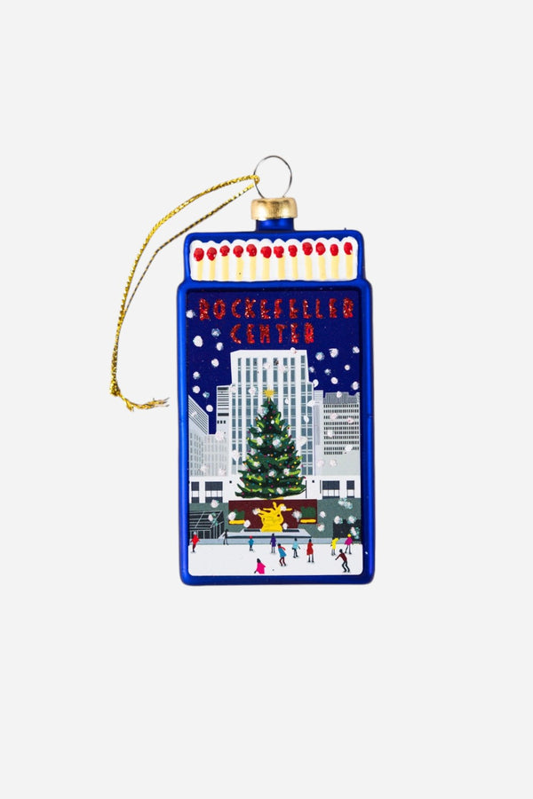Rockefeller Center Matchbook Ornament