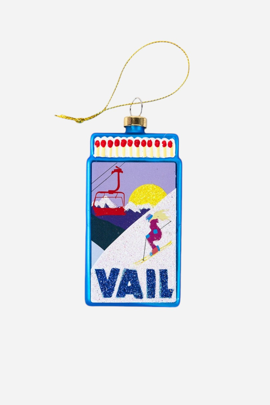 Vail Matchbook Ornament