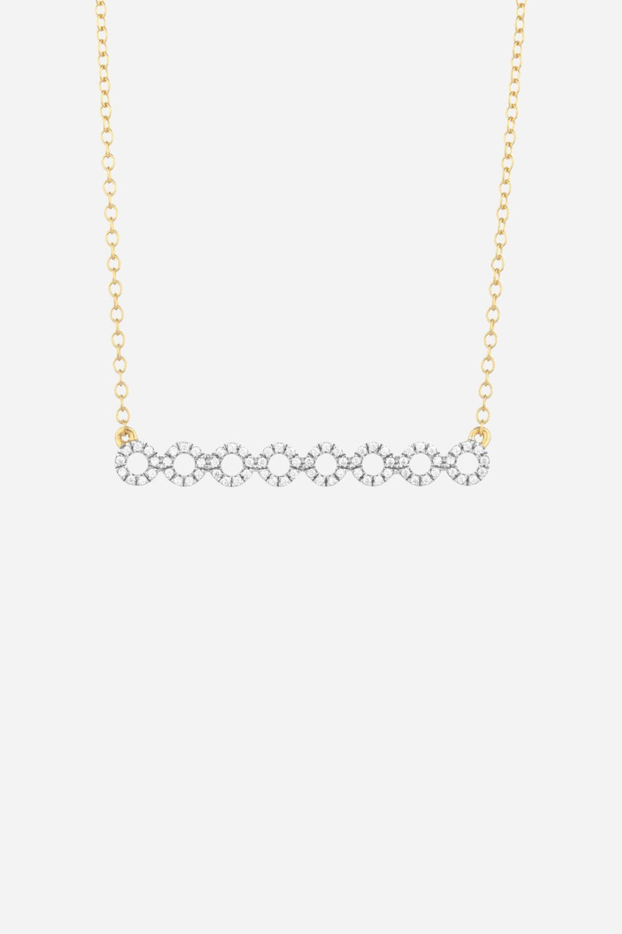 Ella Stein Connect The Circles Necklace Gold