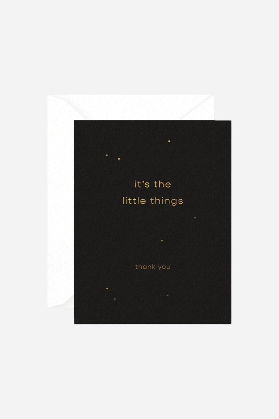Smitten On Paper Little Things Thank You Greeting Card