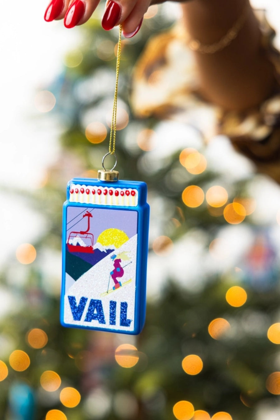 Vail Matchbook Ornament