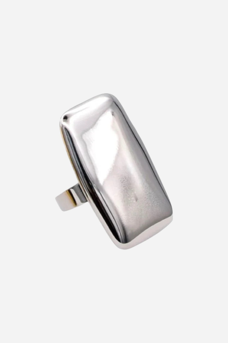 Farrah B Mirror Image Ring in Silver - Size 6