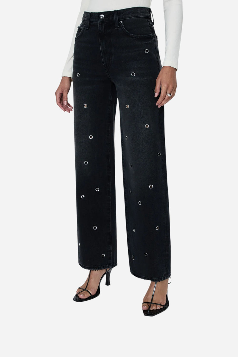 Pistola Hendrix High Rise Relaxed Jeans in Glamour