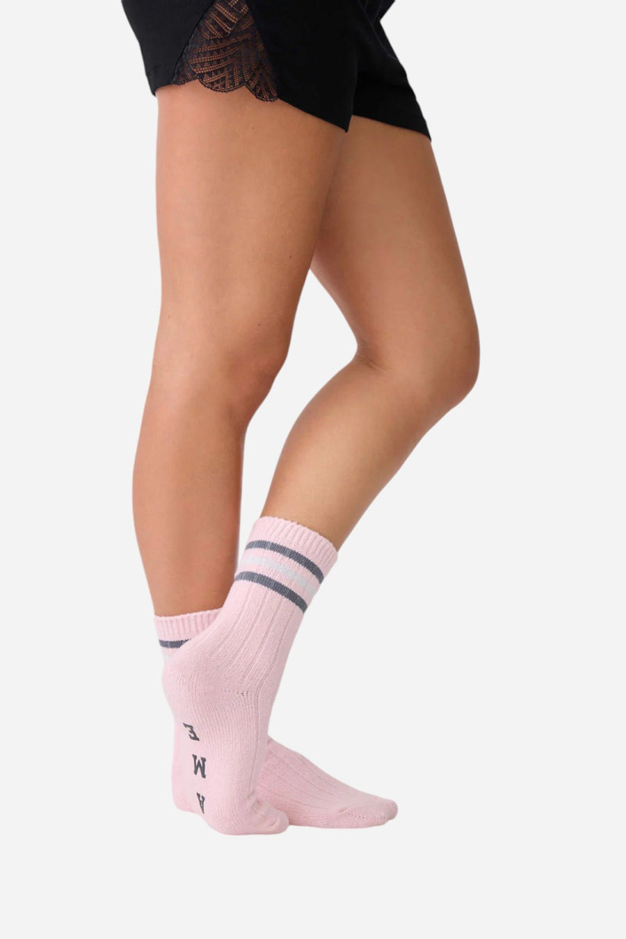 PJ Salvage Game Day Fun Socks Blush