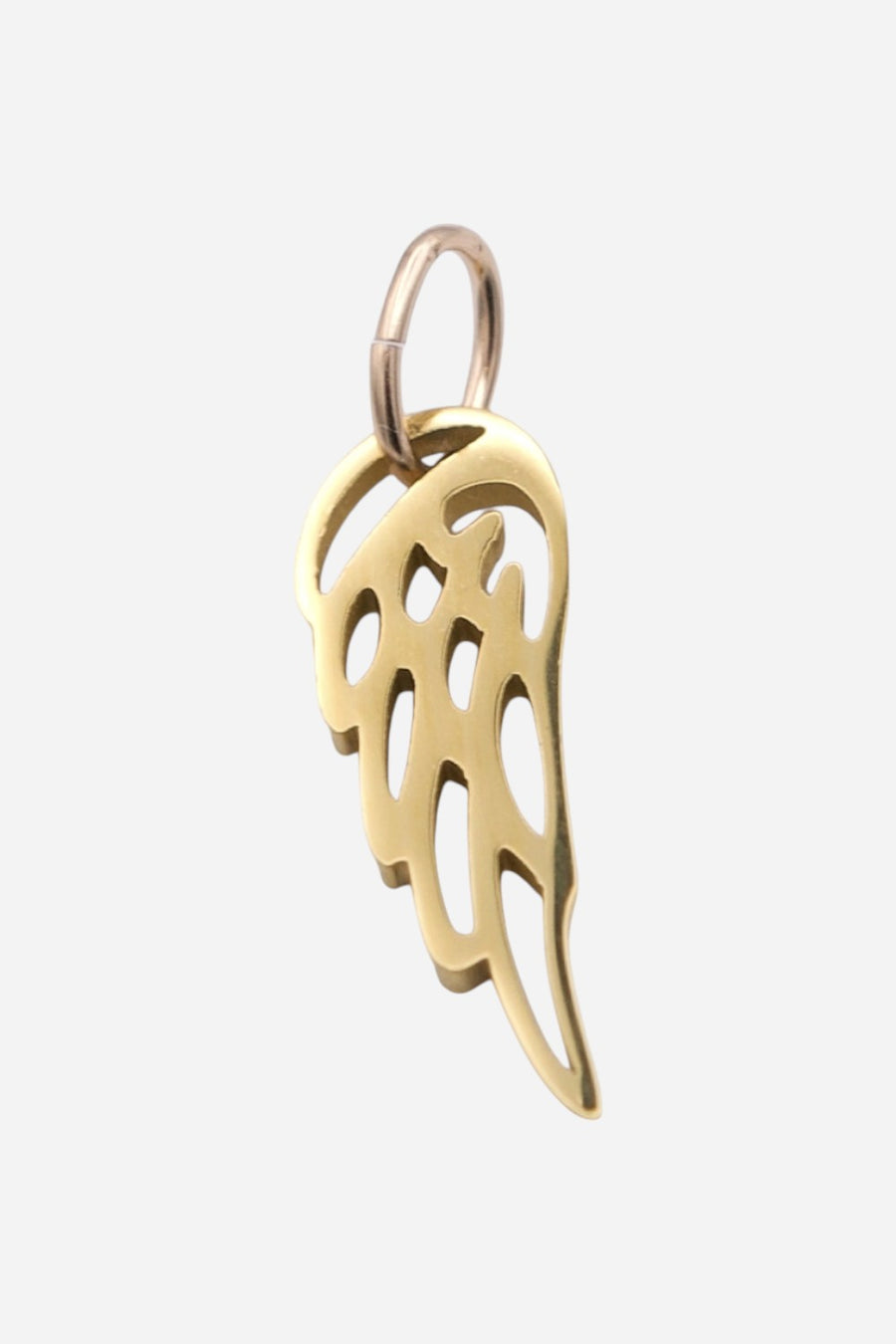 Farrah B Angel Wing Charm - Gold