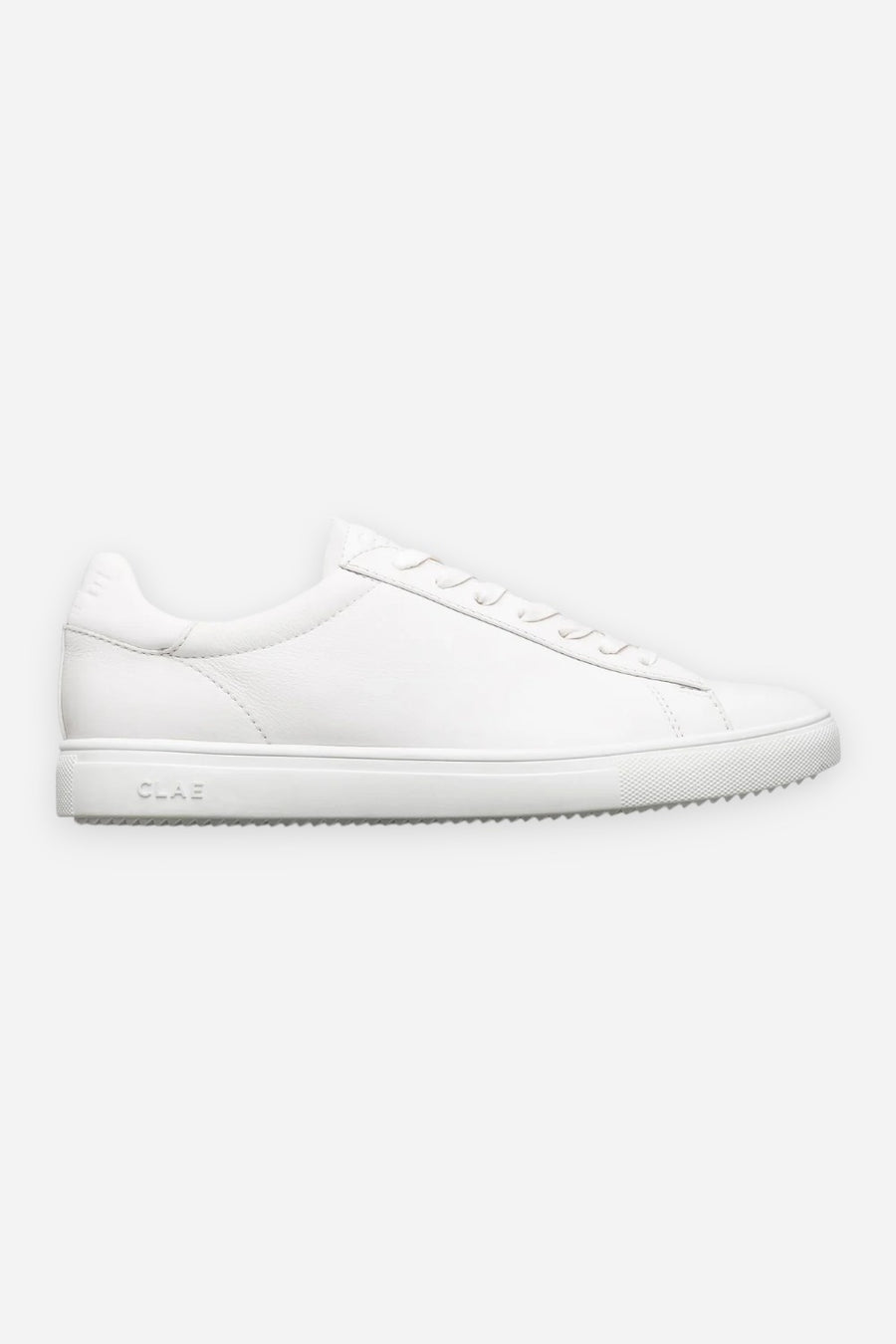 Clae Men's Bradley Essentials in Triple White Leather
