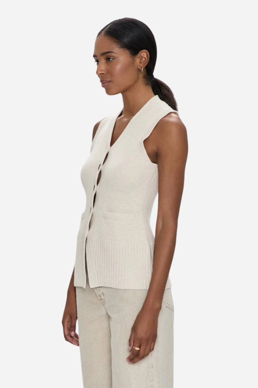Pistola Audra Vest in Dove