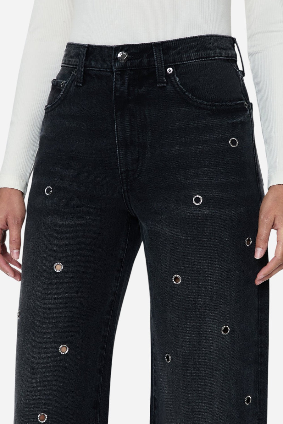 Pistola Hendrix High Rise Relaxed Jeans in Glamour