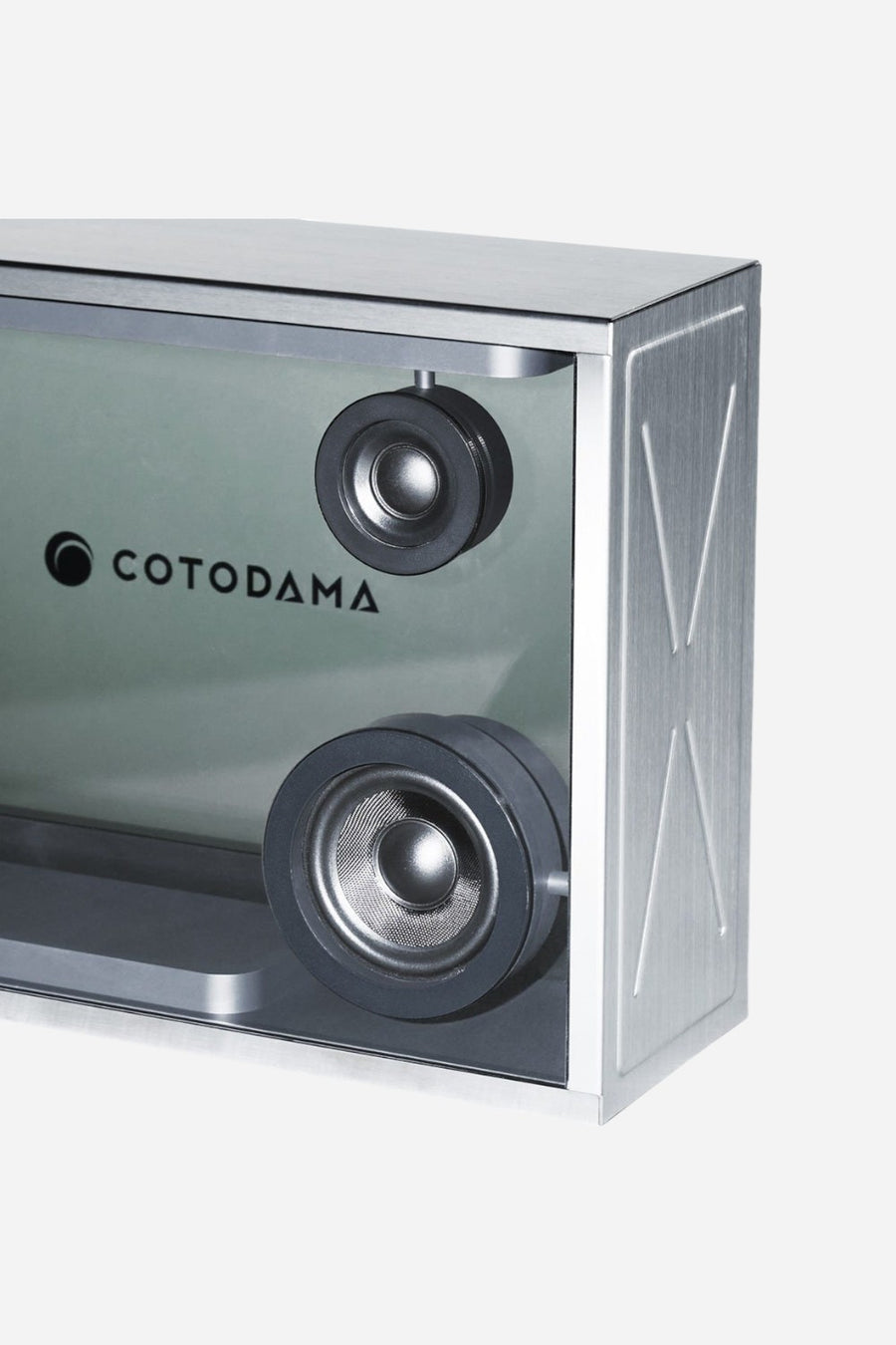 Cotodama Speaker Box in Military Silver