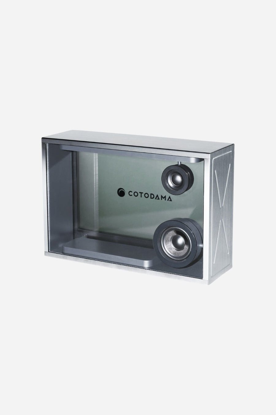Cotodama Speaker Box in Military Silver