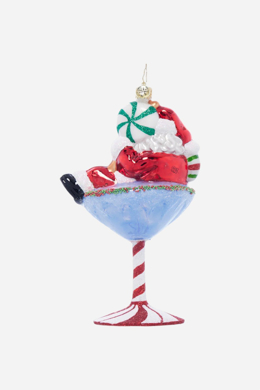 Christopher Radko Santa-Tini Ornament