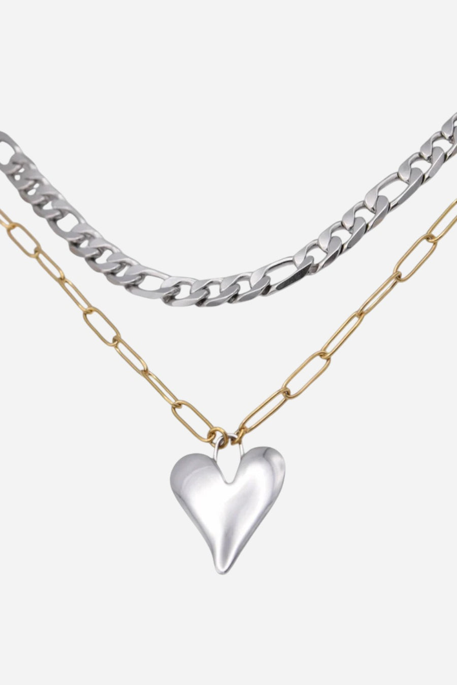 Farrah B Carmela Necklace in Mixed Metal
